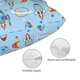 thumbnail image 3 of Balery Cartoon Rocket With Space Funda de Cojín Estampada, Regalos para Mujeres, Regalos de Amor para Ella, Regalos para Novia o Esposa, Funda de Almohada-20"x30", 3 of 6