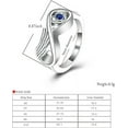 thumbnail image 2 of Angel Wing Cremation Ring for Women - Birthstone Infinity Wing Urn Rings Memorial Jewelry Human Pet Ash Holder Memorial Urn Ring, 2 of 7