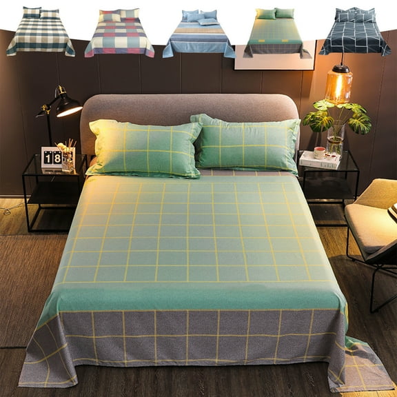 3 Piece Bedding Set | All Season Comforter & Pillowcases | Microfiber Polyester | Shrink Fade Resistant | Classic Style | Soft Breathable | Sheet 47.2x90.5in | Multicolor | Cozy Bed Linen