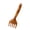 Brown, variant on Head Massager Scalp Gua Sha For Body Neck Leg Massage Five-claw Head Scraping Stick Massage Scraping Claw Massage Visage
