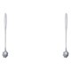 thumbnail image 2 of Cateissary Cuchara agitadora Cucharas de palitos de vino Bar Club Agitador Accesorio para club nocturno Type8 NO8, 2 of 6