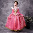 thumbnail image 3 of Vestido de Cosplay de La Bella Durmiente para niñas, mangas largas, hombros descubiertos, regalo de Halloween y Navidad, ropa de princesa de fiesta de lujo, 3 of 4