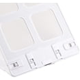 thumbnail image 4 of Puerta para gatos para Perros y Gatos - Dimensiones exteriores: 24 x 29 cm - Cierre de 4 vías - Mosquitera para perros y gatos pequeños con una circunferencia inferior a 60 cm (Blanco median, 4 of 5