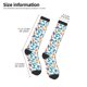 thumbnail image 2 of Fotbe Block Dinosaur Calcetas Divertidas Estampadas para Hombre y Mujer, Calcetas de Algodón hasta la Rodilla para Caminar, Correr, Enfermería y Embarazo, 2 of 6