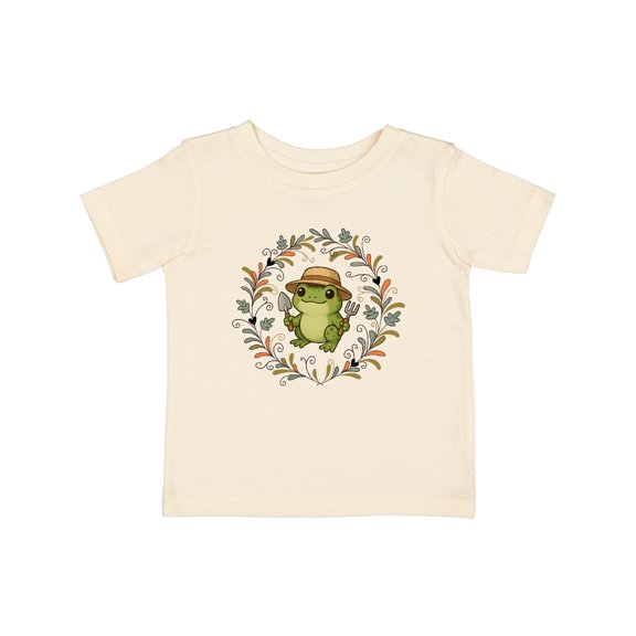 Inktastic Gardening Frog Gardener Girls Baby T-Shirt