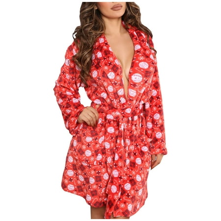 Rbaofujie Women Lingerie Lace Babydoll V Neck Chemise Mesh Nightwear Long gown Lingerie Sheer Nightdress Red S