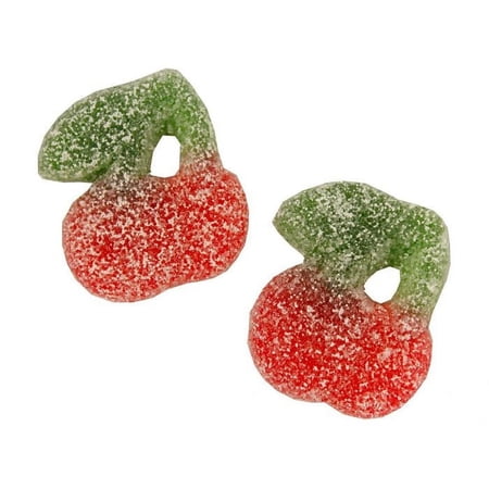 Gustaf s Sour Sanded Twin Cherries (2.200 Lbs)