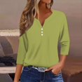 thumbnail image 2 of ZJXFGS Tunic Tops for Women Loose Fit Dressy Peplum Tops for Women Long Sleeve Undershirt for Women Plus Size Women Blouses Womens Fall Tees Women Blouses Womens Plus Size Tops Multi-color M, 2 of 7