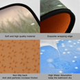 thumbnail image 2 of 2-Piece Kitchen Mat Set Non Slip Washable Floor Mats Decorative Rugs for Kitchen Sink Laundry Rainbow Cabbage, 2 of 7