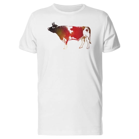 Sketch Of A Big Cow Tee Men's -Image by Shutterstock
