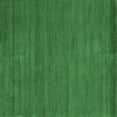 thumbnail image 1 of Ahgly Company Indoor Square Abstract Emerald Green Contemporary Area Rugs, 8' Square, 1 of 4