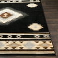 thumbnail image 4 of Livabliss Area Rugs for Living Room, 5x8 Paramount Rustic Black Rug, Bedroom Dining Room Home Decor Stain Resistant Carpet (5'3" x 7'9"), 4 of 8