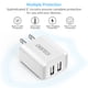 thumbnail image 4 of Cargador de Pared Choetech Dual USB Carga Rapida, 4 of 7