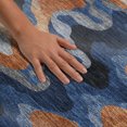 thumbnail image 3 of Addison Rugs Mayfield Premium Machine Washable Transitional Abstract Navy Rectangle Rug, 9' x 12', 3 of 8