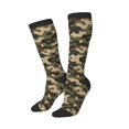 thumbnail image 2 of Women's Knee High Socks Green Army Camouflage Thermal Soft Knee Long Socks, 2 of 7