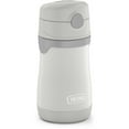 thumbnail image 2 of Thermos Baby Vacuum Insulated Stainless Steel Straw Bottle, 10oz, Gray, 2 of 6