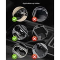 thumbnail image 2 of Sidaley ABS 2 en 1 portavasos para automóvil portátil a prueba de golpes giratorio Universal interno ajustable antideslizante soporte de montaje para Teléfono y Comunicación, 2 of 6