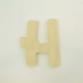 thumbnail image 3 of Package of 1, 14 Inch X 1/2" Thickness Baltic Birch Wood Letter H in The Waltograph Font, Thick for Art & Children Craft Project, Made in USA, 3 of 4