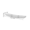 thumbnail image 2 of OULII 2pcs Universal Range Hood Oil Cup With Plastic Material Rectangular Kitchen Use Transparent, 2 of 8