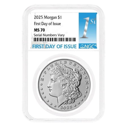 2025 Morgan Silver Dollar NGC MS 70 FDOI