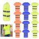 thumbnail image 4 of 2x Camiseta Reflectante Seguridad Secado Rápido Visibilidad Manga Corta L-XXXL Amarillo L Sunnimix Camisetas reflectantes de seguridad, 4 of 8