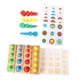 thumbnail image 5 of Bloques de Montessori, Rompecabezas, Enchufe, Cilindro, Y Material de Reconocimiento de Color, Tablero, Juguetes Educativos para Estilo4 SM SunniMix juguetes de madera montessori, 5 of 8