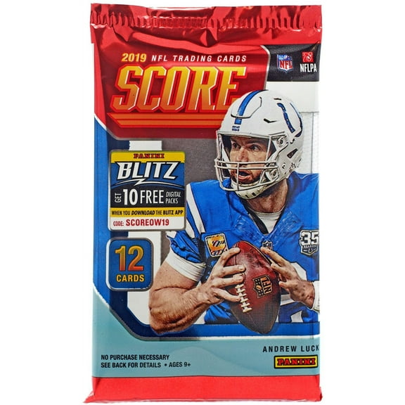 NFL Panini 2019 Score Football Trading Card BLASTER Pack