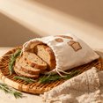 thumbnail image 3 of Bread Bags for Homemade Bread,Reusable Linen Bread Bag with Drawstring,Packaging Pouch for Food Storage, 3 of 6