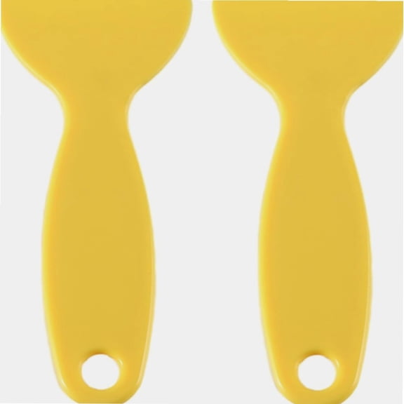 2 Pcs Plastic Scraper Plastic Spatula Paint Scrapers Flexible Scraper Putty Environmentally Friendly Material Putty