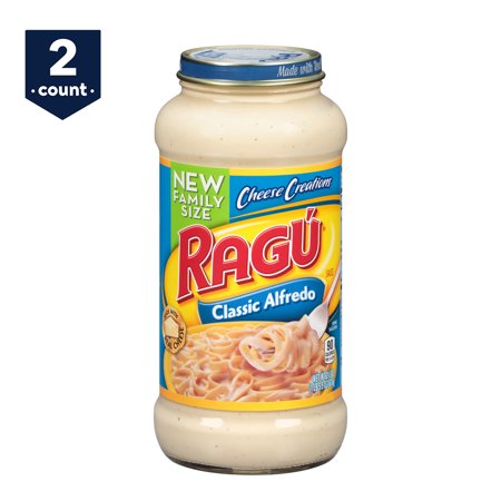 (2 pack) Ragú Cheese Creations Classic Alfredo Sauce 21.5