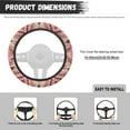 thumbnail image 7 of Yuyamidu Aztec Western Geometric Steering Wheel Cover for Women Pink Auto Steering Wheel Accessories Warm Car Steering Wheel Protector for Car Sedan, 7 of 7
