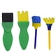thumbnail image 5 of 12 Uds Cepillo de pintura de esponja de colores ricos herramientas de pintura ids tela de papel de pared DIY para artesanías caseras de madera ANGGREK Otros, 5 of 8