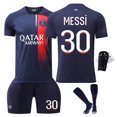 thumbnail image 2 of 23-24 Camiseta local del Paris Saint-Germain 2 Hakimi Nueva temporada Última camiseta para adultos y niños Fútbol Niños 26 (140-150 cm), 2 of 3