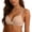 Beige, variant on Aura Lane Women’s Seamless Lightweight T-Shirt Bra – Wirefree Push Up Bralette, Breathable Smooth Cup for Students & Daily Wear Wine 38