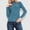 Blue, variant on Nooxsoe Womens Long Sleeve Shirts Tight Fit Lightweight Yoga Tight Fitting Inside Top Casual Base Layer Top Thermal Top Warm Bottoming Top Long Sleeve Womens Top Watermelon Red S
