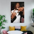 thumbnail image 6 of Fetty Wap Rapper Art Poster Canvas Art Poster and Wall Art Picture Print Modern Family bedroom Decor Posters 16x24inch(40x60cm), 6 of 6