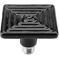 thumbnail image 2 of 1pc Ceramic Heat Lamp, Black Infrared Ceramic Bulb Emitter Reptile Pet Incubator Brooder For Snake Lizard Turtle Frog -t, 2 of 5