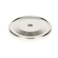 thumbnail image 5 of Century Hardware Yukon Collection 1-1/2" Dia. Solid Brass BackPlate - Matt Satin Nickel, 5 of 5