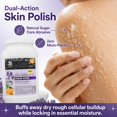 thumbnail image 3 of SPA REDI Sugar Scrub - Exfoliating, Moisturizing, Hydrating and Nourishing, Glow, Polish, Smooth and Fresh Skin - Body Exfoliator, French Lavender - 128 Oz, 3 of 7