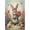 500 PCS, variant on Tulip Bunny Happy Easter 500 Piece Jigsaw Puzzle for Adults, Spring Floral Rabbit Artwork, Relaxing Holiday Family Game & Seasonal Decor