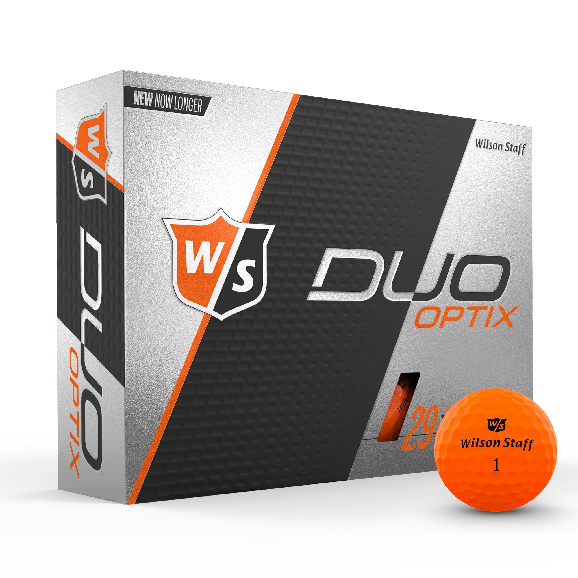 Wilson Staff Duo Soft Optix Harvest Moon Low Compression Golf Balls, 1