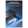 thumbnail image 3 of 5X Módulo 10G SFP+ Módulos SFP de Cobre 10GbE Puerto Óptico Convertido A Puerto Ethernet RJ45 Módulo Transceptor Gigabit 1000M, 3 of 4