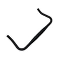 thumbnail image 1 of Accesorios para manillar de bicicleta, diámetro de empuñadura de 22,2 mm, pieza de repuesto, componente ergonómico ligero, aleación de aluminio negro Longitud 44 cm, 1 of 8