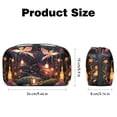 thumbnail image 5 of Fireflies USB Cable Organizer Charger Pouch Hard Drive Cases Oxford Cloth Digital Storage Bag 5.9x9.44x3.14 in Waterproof Electronics Accessories Case, 5 of 6