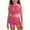 Pink*, variant on OSOLU Girls Swimsuit Sets Summer Sleeveless Swimwear Solid Color Tankini Tops and Swim Shorts 2 Piece Swimsuit Sporty Training Bathing Suit