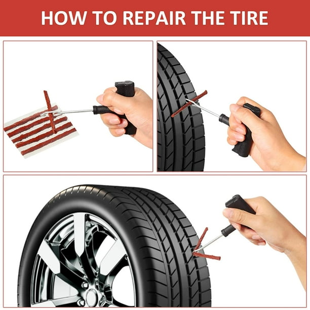 Tubeless Repair Tool - Outil de réparation rapide pour pneus tubeless