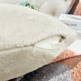 thumbnail image 5 of Home Soft Things Faux Fur Throw Pillow Cover 4 Piece Set-Taupe - 20" x 20", 5 of 9