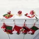 thumbnail image 5 of Toystoory 4 pack/lote función práctica soporte fuerte ganchos para chimenea para soportes de regalo de Navidad Kits de decoración para fiestas plata, 5 of 6