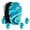 #3 Blue, variant on Blue Urn For Human Ashes Large Adult, Black Cremation Urns For Human Ashes Adult Female Mom, Burial Urns For Mother And Father, Funeral Urn For Adult, 10 Inch
