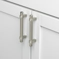 thumbnail image 3 of GlideRite 3 in Screw Center Solid Steel Bar Pull Cabinet Handle Pull (Pack of 5) - Satin Nickel, 3 of 3